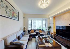 香蜜湖水榭花都四房，豪装，南北向，客厅带大阳台，视野开阔