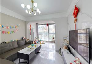 可园全新装修复式四房满五税少急卖