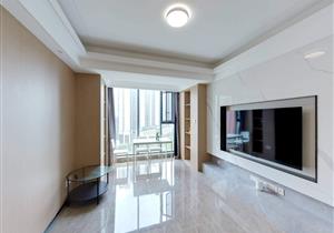 阳台朝花园安静 双阳台南北通透 宝能城西区四房二厅出售