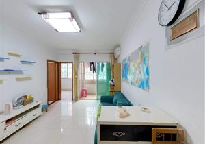 龙珠花园，三地铁口，繁华地段，精装两房，户型方正，采光通透