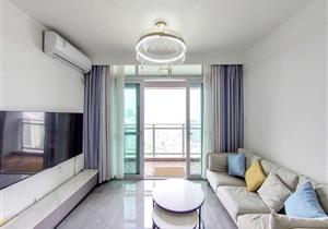 福田中轴，双地铁次新，石厦红岭，高层精装，满1