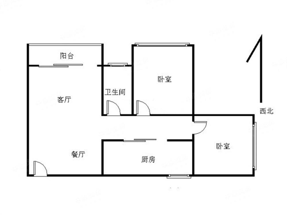 翻身地铁站，泰华俊庭高层两房出售，安静朝向采光好