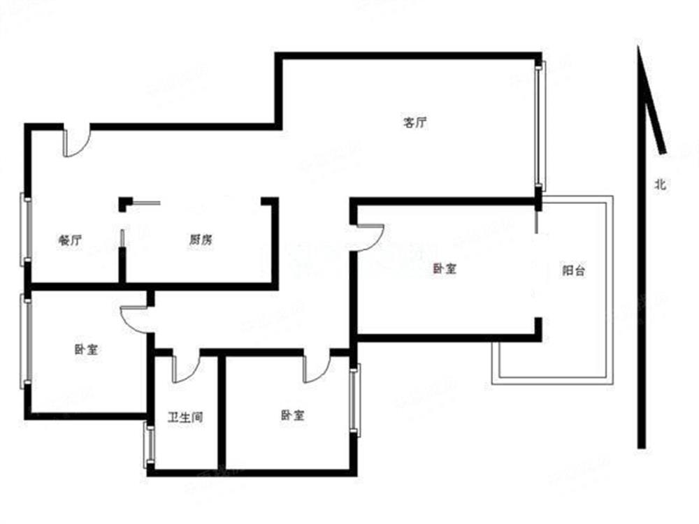 北站旁 满五精装大三房  前后无遮挡采光视野好 诚心出售 。