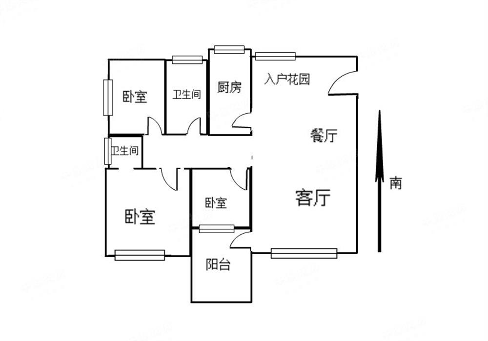 富通城一期，居家改善大三房，可做四房，光线充足保养新净