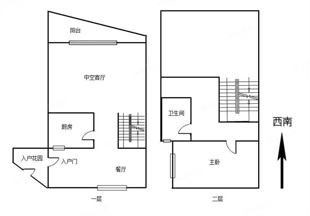 纯复式小区（家门口学校）满5年税费少，挑高客厅，高楼层看海景