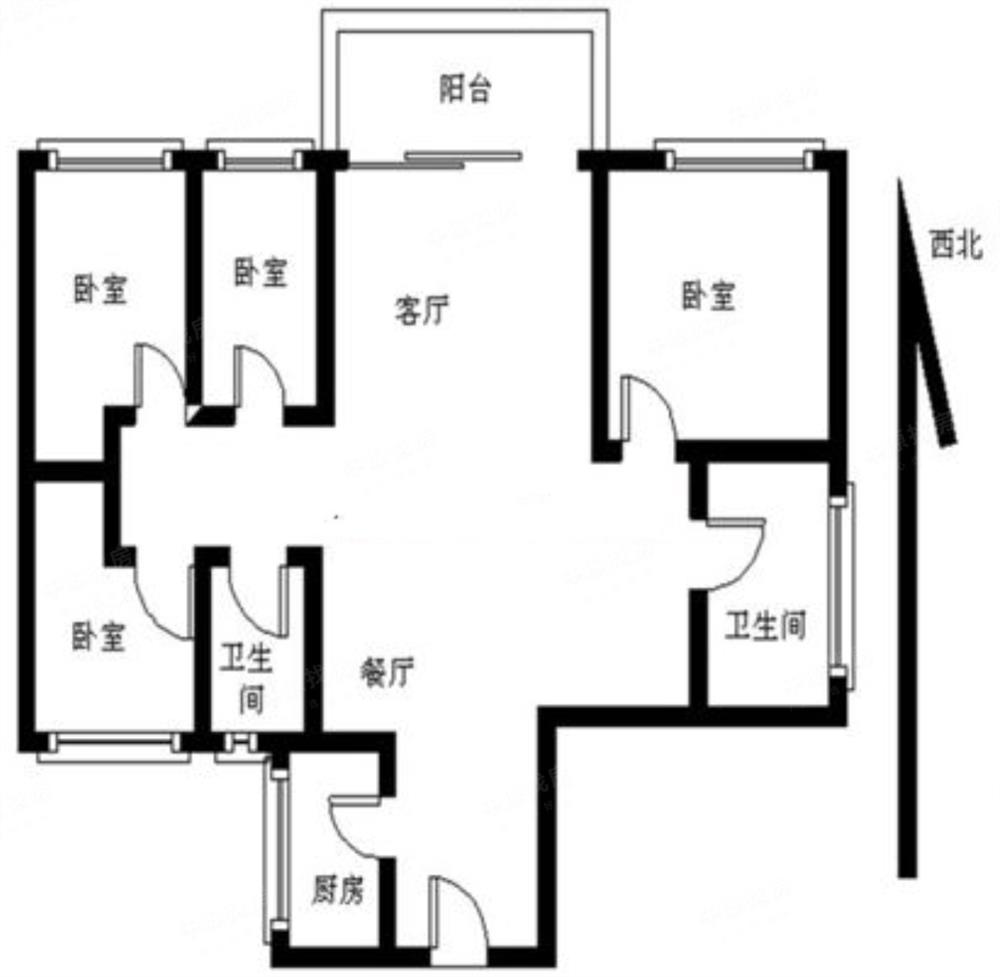 流塘阳光花园 大4房 高楼层 本人在流塘楼下 看房方便