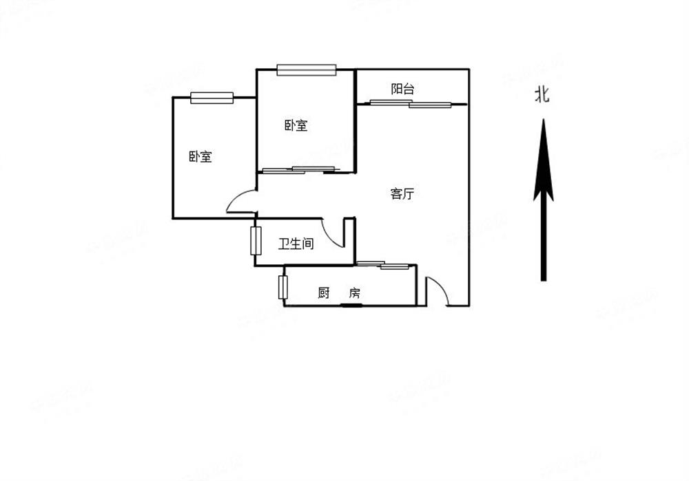 双地铁蕞好安静的户型标准两房高层采光好南二外学府中小学划分