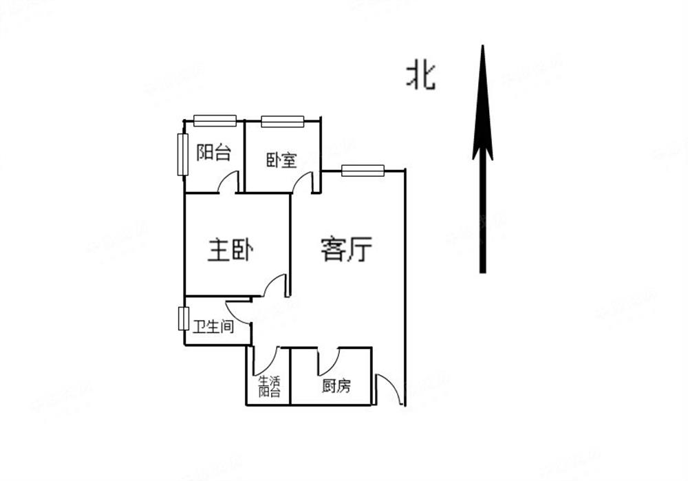 地铁口精装修2房 户型方正实用 南向采光好 保养不错