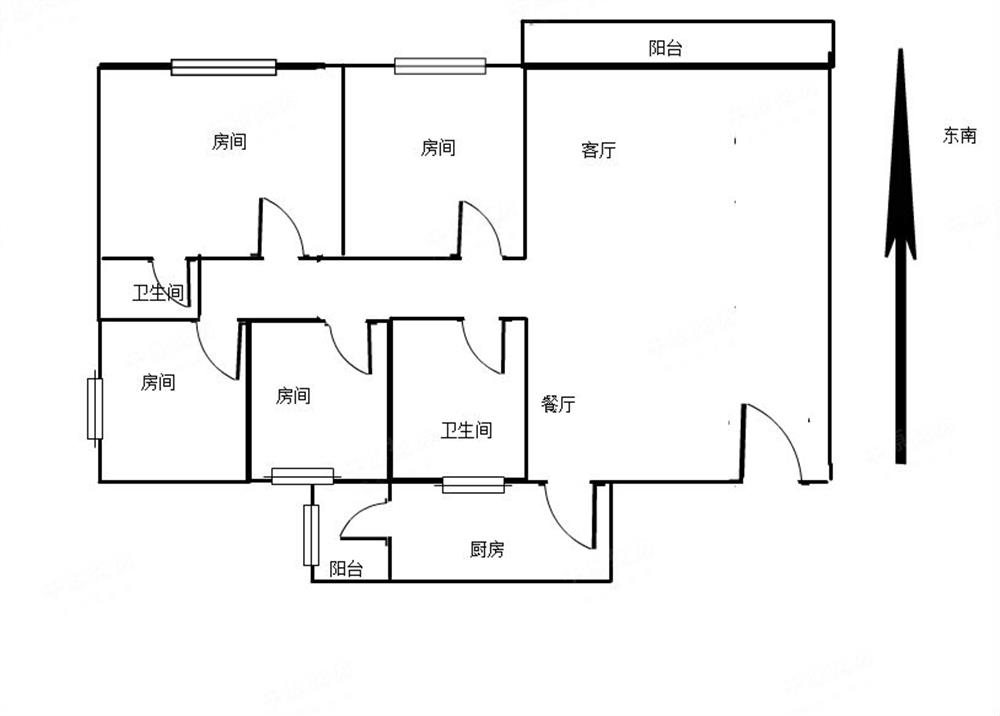 宝安中区体育馆对面，成熟花园社区阳光温馨四房欢迎您！！