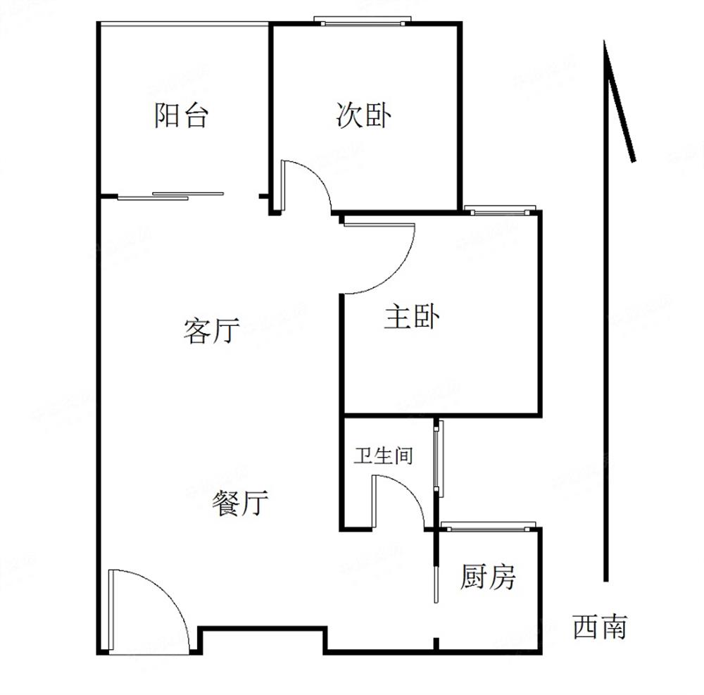 业主急售，华盛盛荟名庭，豪装二房，学位可用，近地铁