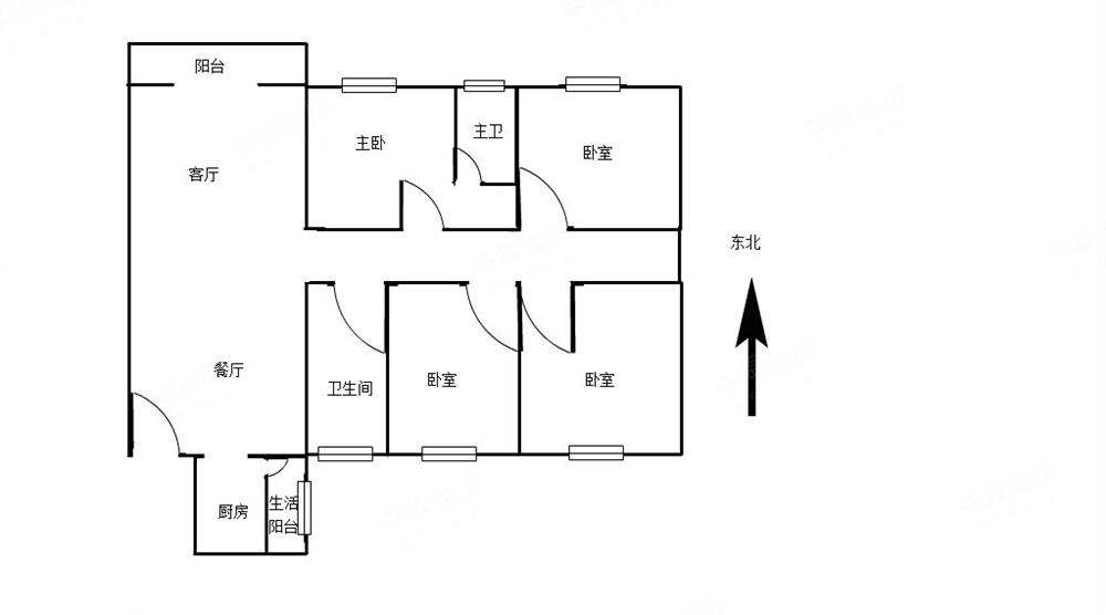 东都雅苑精装大四房 满5年业主深圳就这一套 税费少