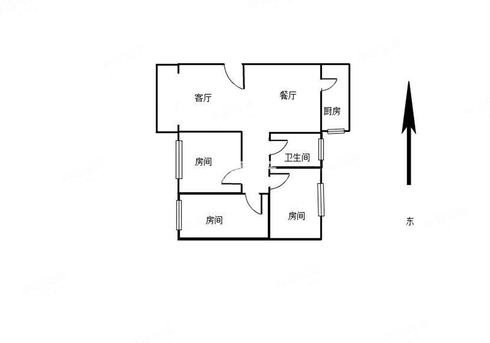 学府路近邻双地铁 安静住家三房出售