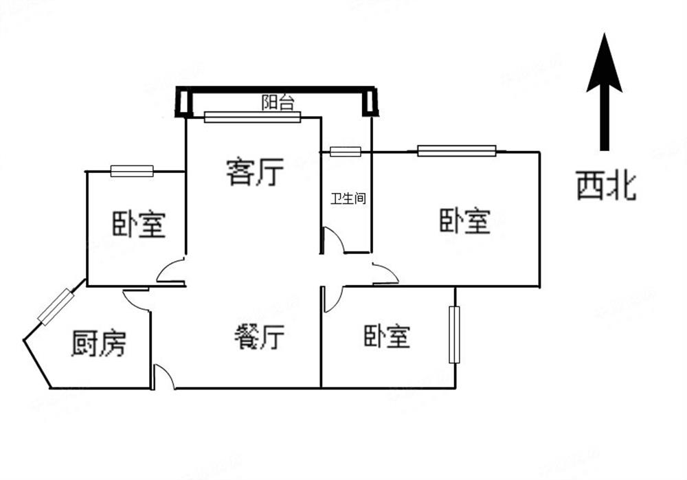 怀德公元精装修3房 益田假日 近12号线地铁口