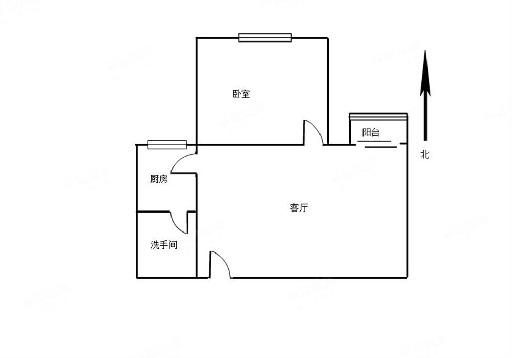 双地铁口物业 小户型拎包入住 高楼层视野好