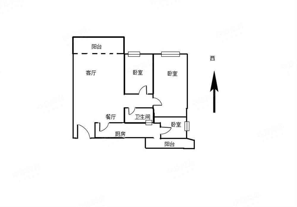 【新上 满五年可免个税】高赠送D户型，客厅正出大阳台看公园