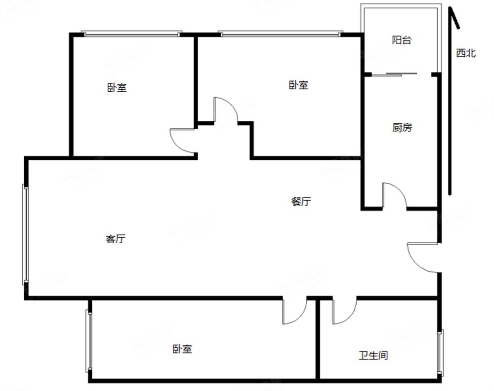 宝安实验双学位《富铭花园》精装两房，黄金楼层