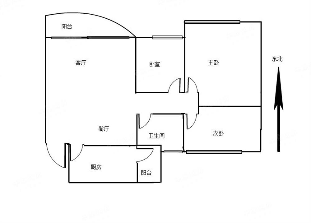 1号线 11号线地铁口精装房  全明双南采光好房型