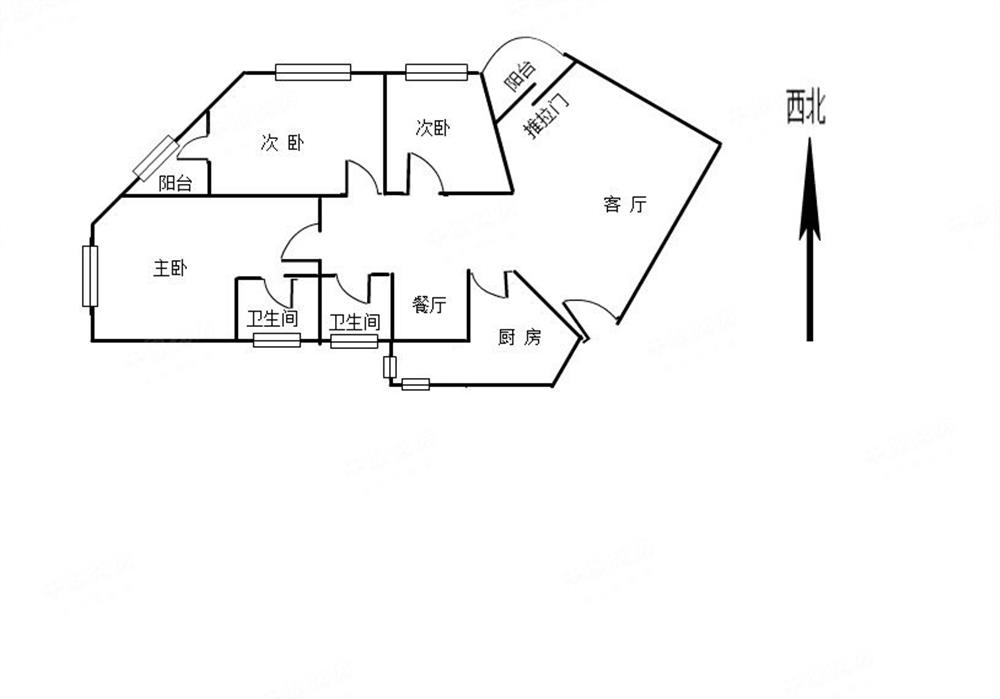 彩虹新都地铁口 3房2厅 业主诚心出售