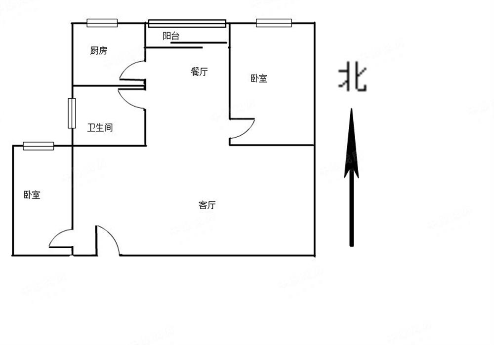 拎包入住采光好 双地铁物业