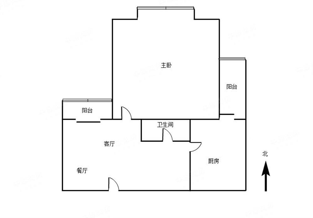 中山公园旁 优质小两房  12号地铁口物业 安静