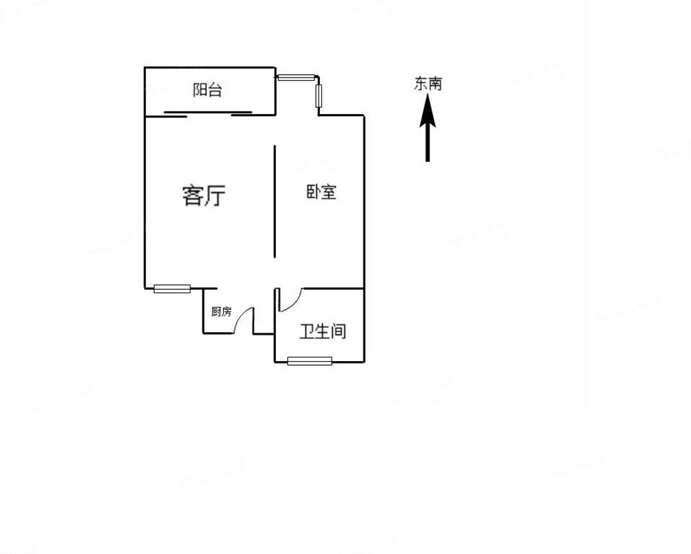 标准一房一厅 东南朝向 看愿望塔 精致装修 盐田外国语学位