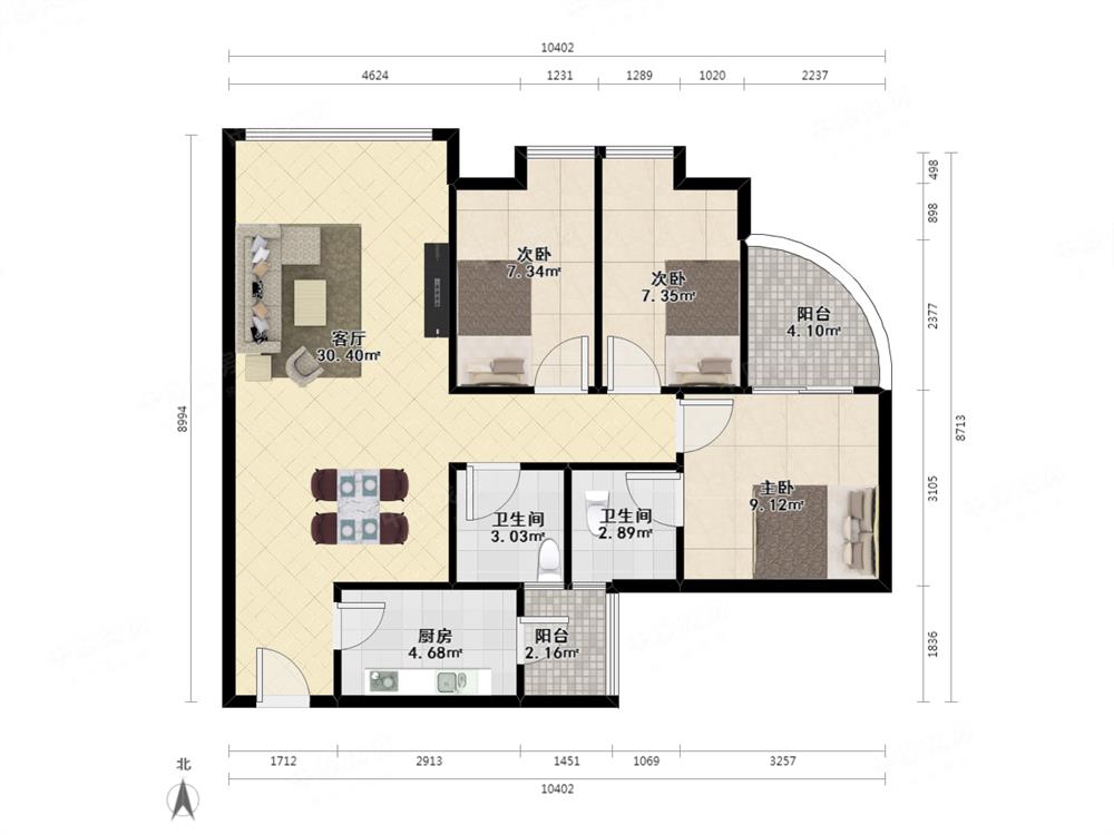 供电南苑 地铁口跃式住宅 封闭小区管理 户型实用 诚心售出