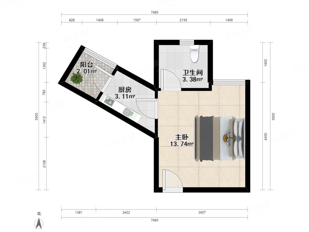 地铁口物业入门级价格上荔园精装修经理推荐