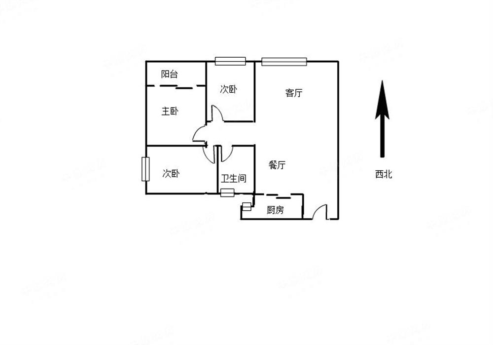 豪方天际 次新房带阳台 实用三房 实验园丁学校 近12号地铁