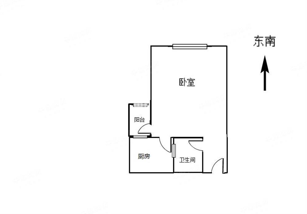 南山南海实验中学 东南向大单间 满五年