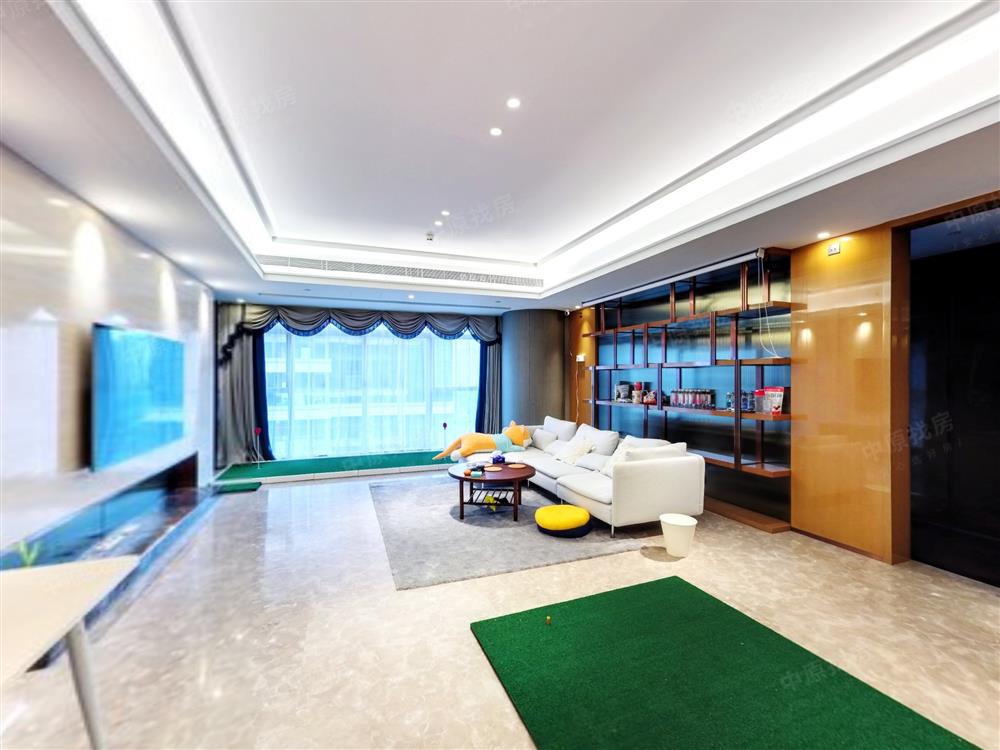 深圳湾一号170平奢装大套房，全新保养，只需契税，有钥匙看房