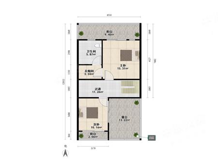 十二橡树庄园(二期)-户型图