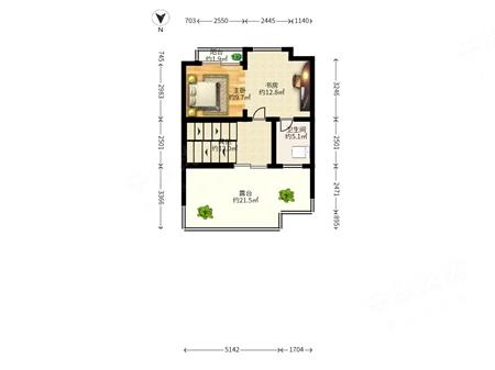 名商高尔夫球会-户型图