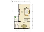 白金时代公寓-户型图