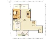 东海国际公寓-户型图