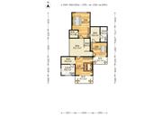 倚山花园（一期）-户型图