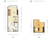 远洋新干线(晶钻广场)-户型图