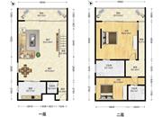 中洲中央公园-户型图