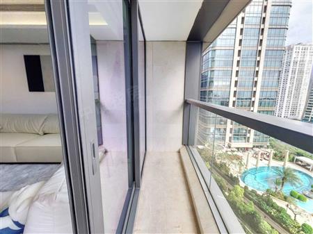 东海国际公寓-阳台