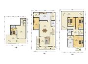 龟山别墅-户型图