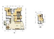 宝豪华庭-户型图