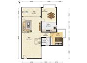 恒立听海花园-户型图