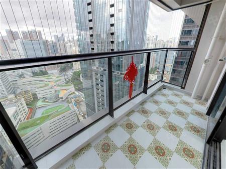 益田御龙天地华府二期-阳台