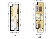 龙光玖云著大楼-户型图