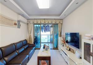 荔山公馆，高楼层，满五年证在手，公园景观，户型方正，拎包入住