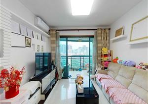 冠城世家，80平方2房2厅，朝南向的，高楼层，看房方便