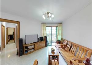 梅林一村13区高楼层户型通透看小区园景