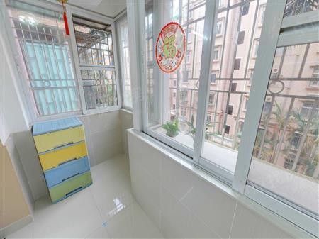 文竹园住宅楼-阳台