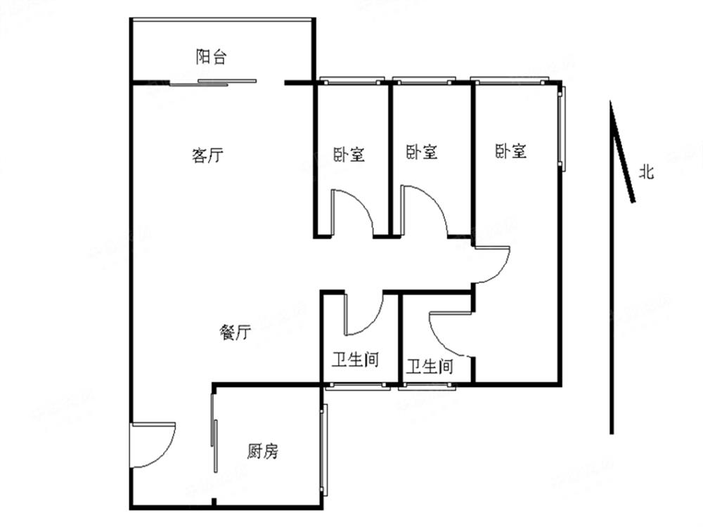 厚德品园 南向3加1房 自住诚心出售