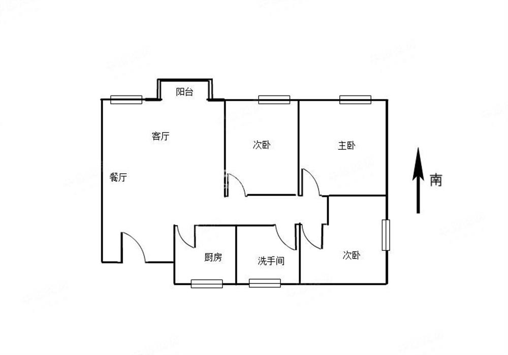 福永花苑精装修正规三房，小区性价比高的一套，学位未用