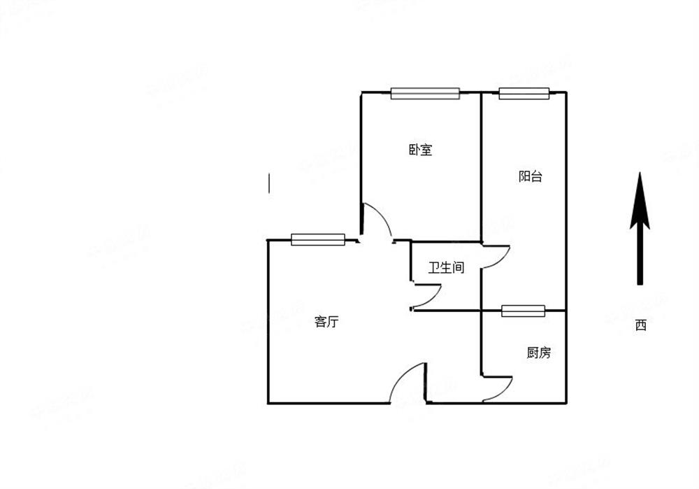 满五年！ 正规小两房  精装修 红本手